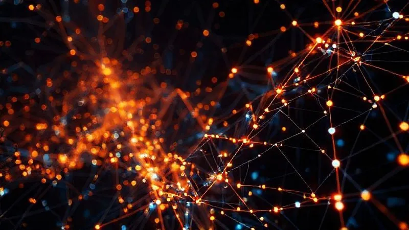 A photorealistic, professional photography, 8K, cinematic lighting, sharp focus, depth of field, shot on a high-end DSLR, depicting a complex digital network of glowing lines representing blockchain transactions, with darker, shadowy nodes indicating potential risk or illicit activity, contrasting with brighter, secure pathways. The overall impression is one of intricate data flow and the hidden dangers within a vast digital landscape.
