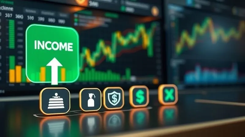 A photorealistic image of a series of digital arrows moving smoothly from a large 'Income' icon into multiple smaller icons representing 'Investments', 'Savings', 'Retirement', and 'Emergency Fund' on a sleek, modern interface. Cinematic lighting, sharp focus on the digital flow, depth of field blurring a background of financial dashboards. Professional photography, 8K, shot on a high-end DSLR.