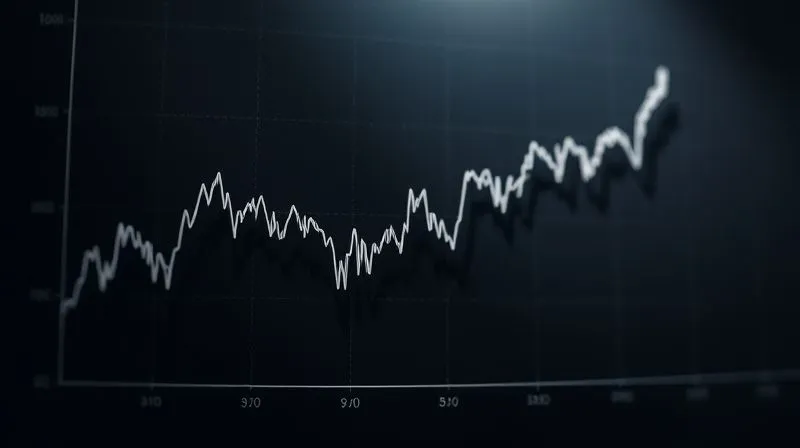 A photorealistic image of a financial graph showing a bond yield line being eroded by a larger, jagged inflation line, casting a shadow, cinematic lighting, sharp focus, depth of field, 8K hyper-detailed, professional photography, shot on a high-end DSLR.