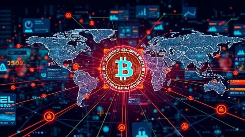 A photorealistic image of a complex network of interconnected financial data streams, flowing between different global exchanges and institutional systems, with a central node depicting a stablecoin symbol, surrounded by protective firewalls and real-time analytics dashboards. Professional photography, 8K, cinematic lighting, sharp focus, depth of field, shot on a high-end DSLR.