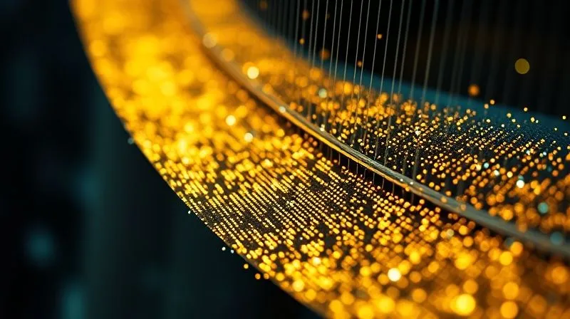 A photorealistic image of a digital sieve sifting through a cascade of glowing data points, allowing only a few essential, anonymized data packets to pass through, while the rest are contained. Professional photography, 8K, cinematic lighting, sharp focus on the sieve, depth of field.