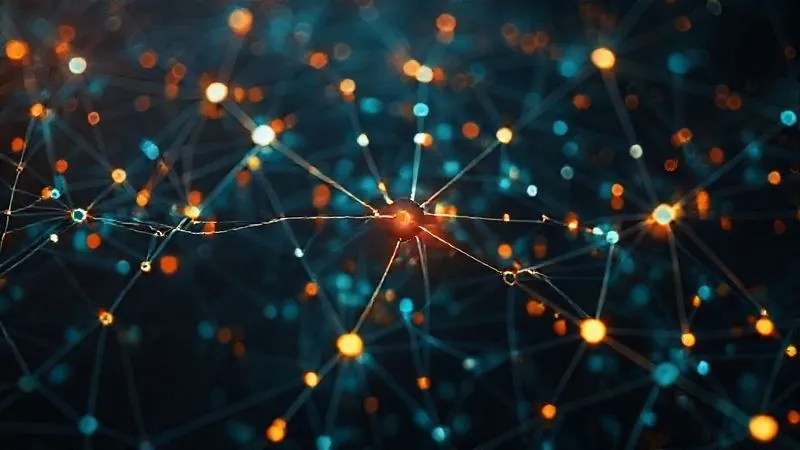 A photorealistic, highly detailed digital visualization of a complex, interconnected financial network with glowing data streams, where a dark, shadowy, almost invisible anomaly is subtly infiltrating a critical node. The anomaly is represented by a faint, fractured line breaking through a secure barrier. Professional photography, 8K, cinematic lighting, sharp focus on the anomaly and node, depth of field blurring the wider network, shot on a high-end DSLR, conveying stealth and danger.