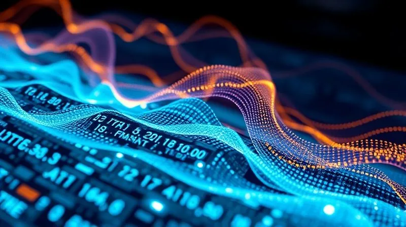 A photorealistic, professional photography, 8K, cinematic lighting, sharp focus, depth of field, shot on a high-end DSLR, showing a digital representation of a transaction mempool, with glowing, intertwined data packets. One packet is highlighted, racing ahead of others, symbolizing front-running. The mood is intense and competitive, with a sense of urgency.