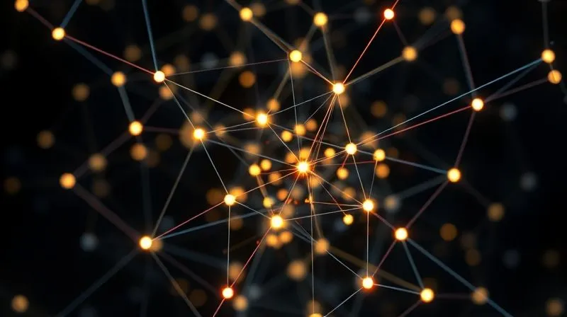 A photorealistic, professional photography of a complex network of interconnected, glowing nodes, each representing an independent party contributing to a secure multi-party computation (MPC) signature. The nodes are forming a robust, intricate web of light, symbolizing distributed trust and resilience against attacks. 8K, cinematic lighting, sharp focus on the glowing connections, depth of field blurring the background, shot on a high-end DSLR.