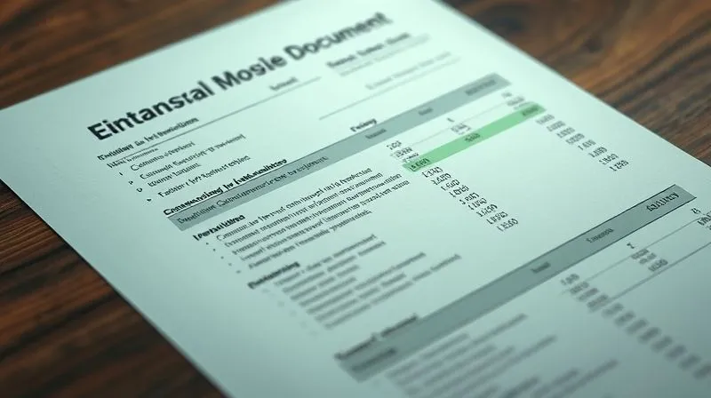 A photorealistic image of a financial document with a faint, deceptive green overlay, hinting at concealed information. Cinematic lighting, sharp focus on the misleading tint, 8K, shot on a high-end DSLR.