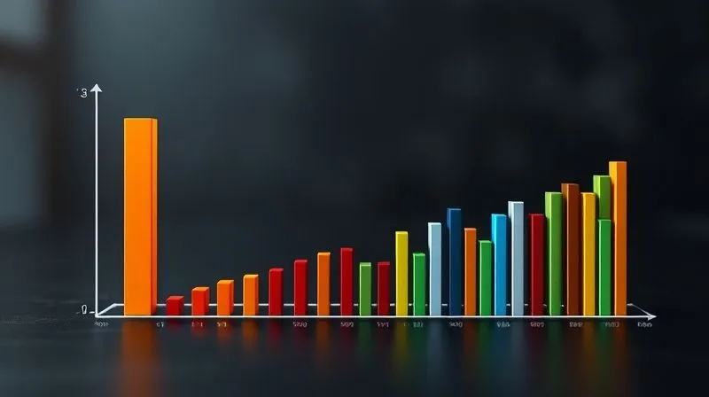 A photorealistic, professional photography, 8K, cinematic lighting, sharp focus, depth of field, shot on a high-end DSLR, depicting a financial graph slowly transitioning from a single, tall, unstable bar representing a concentrated stock to a diverse, stable array of smaller, multi-colored bars representing a diversified portfolio. The transition is smooth, symbolizing gradual divestment and risk reduction.