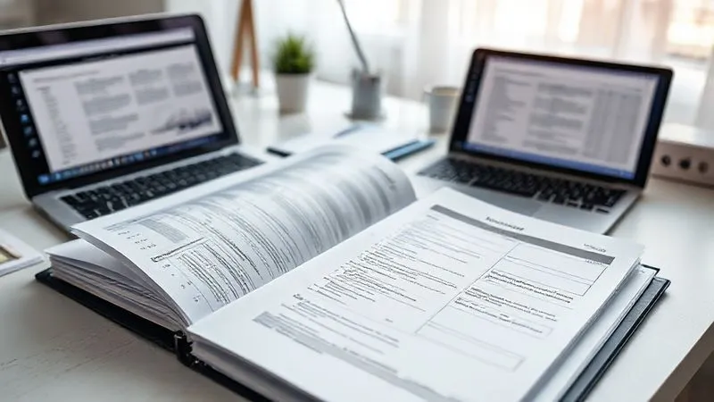 A photorealistic, professional photography, 8K, cinematic lighting, sharp focus, depth of field, shot on a high-end DSLR, depicting an open binder with neatly organized documents, receipts, and an inventory list for business equipment, alongside a modern laptop displaying an insurance policy summary. The setting is a clean, well-lit home office desk, conveying organization and preparedness.